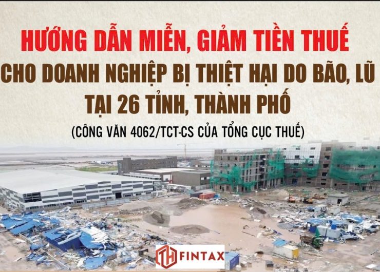 Hướng dẫn hỗ trợ người nộp thuế bị tổn thất do bão số 3(Yagi) và mưa lũ sau bão