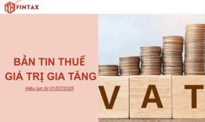 CẬP NHẬT VỀ THUẾ GTGT MỚI NHẤT