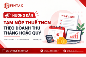 Công văn 458/TMĐT-THNV Hộ cá nhân kinh doanh được tạm nộp thuế TNCN theo doanh thu tháng hoặc quý? Có được hoàn trả lệ phí đăng ký kinh doanh khi không được cấp đăng ký hộ kinh doanh?